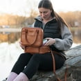 thumbnail image 11 of Veronica Jamison Hampton Faux Leather Lunch Tote by Arctic Zone, Lunch Bag with Food Storage & Ice Pack, 11 of 16