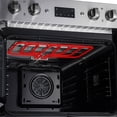 thumbnail image 8 of FORNO Asti 30-Inch Double Electric Wall Oven with Upper French Doors, 8 of 12