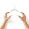 thumbnail image 4 of Member's Mark Heavy Duty Adult Velvet Hangers, Assorted Colors - 50 Pack, 4 of 9
