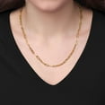 thumbnail image 5 of Paperclip Chain Necklace in 14K Gold, 5 of 7
