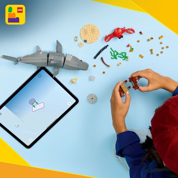 LEGO Creator Fierce Shark with a Treasure Chest Building Set, 379