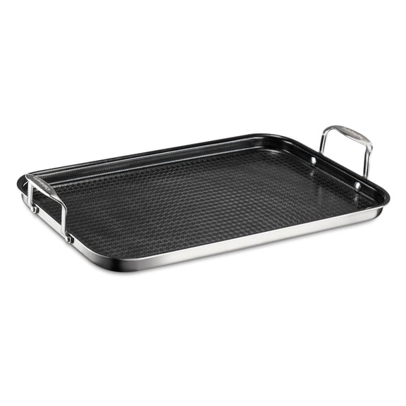 Cuisinart FusionXtra+ Ceramic Nonstick Tri-Ply Stainless Double Burner Griddle 19.5" x 12.5"