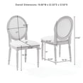 thumbnail image 17 of Crosley Daphne 7-Piece Dining Set in Rustic Brown/Crème, 17 of 17