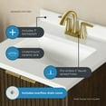 thumbnail image 4 of OVE Decors Gabi 24" W x 22" D Freestanding Bathroom Vanity with Sink, 4 of 13