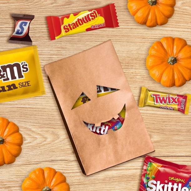 Mars Halloween Variety Pack Candy, Mini & Fun Size, 185 pcs