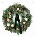 thumbnail image 3 of Member's Mark Pre-Lit 32" Decorated Wreath, 3 of 4