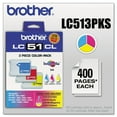 thumbnail image 1 of Brother LC51 Ink, 400 Yield Color, 3 pack, 1 of 4