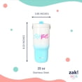thumbnail image 5 of Zak Designs KPop 20oz Stainless Steel Sutton Flex Grip Siply Tumbler Set, 2-Pack, 5 of 7