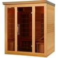 thumbnail image 1 of Hybrid Cedar Elite Premium 3-4 Person Sauna with 9 Carbon Heaters, 1 of 22
