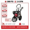 thumbnail image 8 of SIMPSON Megashot MS61220 49-State 3000 PSI at 2.4 GPM CRX 208cc  Gas Pressure Washer, 8 of 11