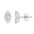 thumbnail image 1 of Lab Created Fancy Cut Diamond Stud Earrings in 14K Gold, 1 of 6