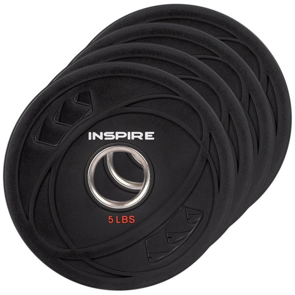 Inspire Fitness 4 x 5 lb Urethane Olympic Weight Plates