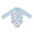 thumbnail image 4 of Member's Mark Baby Girls Rashguard One-Piece Swimsuit, 4 of 8