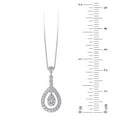 thumbnail image 4 of 0.46 CT. T.W. Round Cut Tear Drop Diamond Pendant Necklace in 14K Gold, 4 of 4