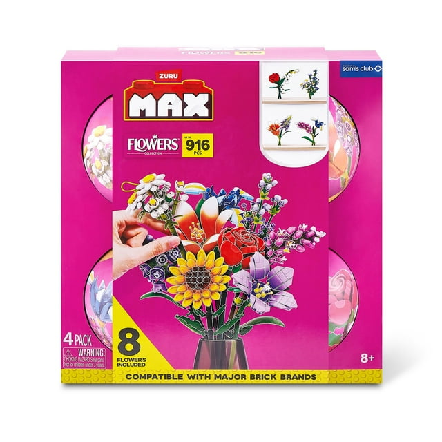 Zuru MAX Premium Building Bricks Collection, 4 pk.