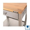 thumbnail image 4 of Seville Classics Home Worktable Kitchen Cart, 30" W x 20" D x 36" H, 4 of 13