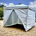 thumbnail image 1 of 10’x10’ Commercial Grade Instant Canopy with Walls and Weight Bags POPUPSHADE, 1 of 10
