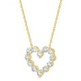 thumbnail image 2 of 0.50 CT. T.W. Round Cut Heart Shaped Diamond Pendant Necklace in 14K Gold, 2 of 6