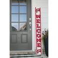 thumbnail image 2 of NCAA 8" x 60" Reversible Porch Greeter Sign, 2 of 5
