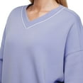 thumbnail image 4 of Express Women's V-Neck Pullover Sweatshirt, 4 of 6