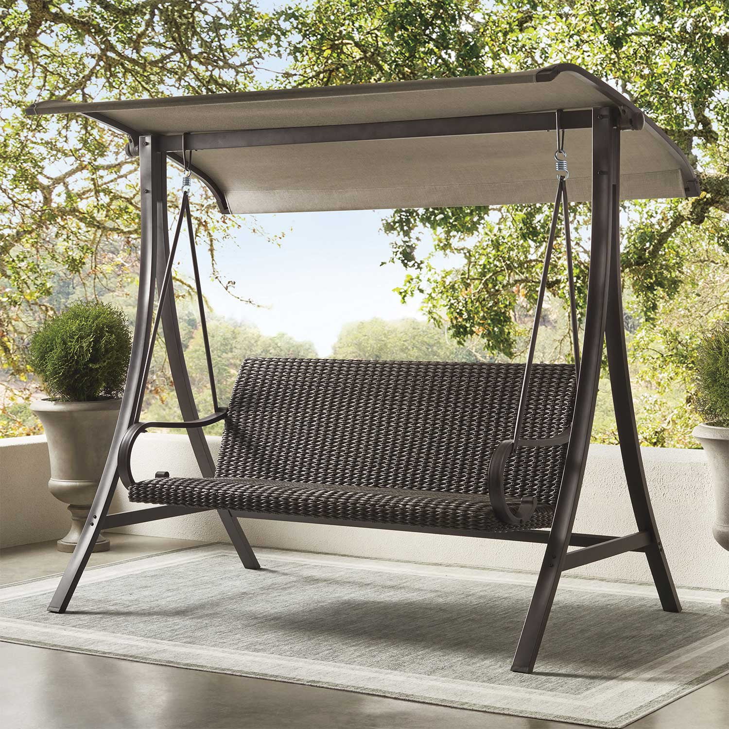 Member's Mark Homewood Wicker Swing - Samsclub.com Member's Mark Homewood Wicker Swing - Samsclub.com