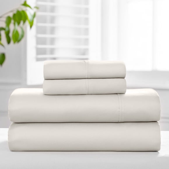 Member's Mark 450-Thread-Count Solid Sheet Set, Assorted Sizes