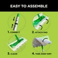 thumbnail image 8 of Swiffer Heavy Duty Dry + Wet Sweeping Kit Cleaning Tool, 1 Swiffer, 8 Dry Cloths, 5 Wet Cloths, 8 of 9