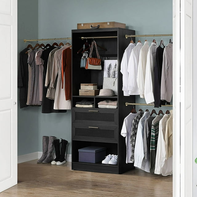 Scott Living Closet Organizer, 8.5' to 12' Wide