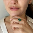 thumbnail image 5 of Solitaire Oval Gemstone Ring in 14K Gold, 5 of 6