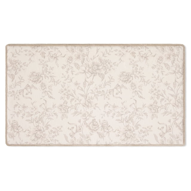 Member's Mark Everwash Polyester Printed Cashmere Bath Mat