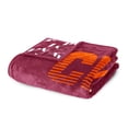 thumbnail image 4 of Logo Brands Claflin Panthers 60"x70" Super Plush Blanket, 4 of 7