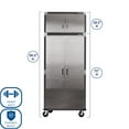 thumbnail image 6 of Seville Classics UltraHD 8-Piece Rolling Steel Garage Storage Cabinet With Stacker Set, 12 Feet Wide, 6 of 16