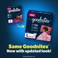 thumbnail image 4 of Goodnites Nighttime Bedwetting Underwear for Girls, Sizes Extra Small - Extra Extra Large, 4 of 15