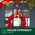 thumbnail image 4 of Command Outdoor Medium Metal Hooks Club Pack, 2 Hooks, 4 Strips, 4 of 11