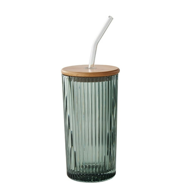 Member's Mark 4-Pack Glass Tumblers with Beech Wood Lids - Samsclub.com