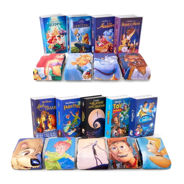 Disney Classic VHS Boxed Silk Touch Throw, 50