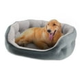 thumbnail image 1 of Canine Creations Cozy Oval Round Cuddler Pet Bed, Choose Size & Color, 1 of 8