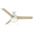 thumbnail image 4 of Hunter 52" Aker Indoor/Outdoor Rated Ceiling Fan with LED Light Kit and Pull Chain, Assorted Colors, 4 of 9