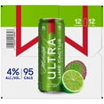 thumbnail image 5 of Michelob Ultra Infusions Lime and Prickly Pear Cactus Light Lager Beer, 12 fl. oz. can, 12 pk., 5 of 7