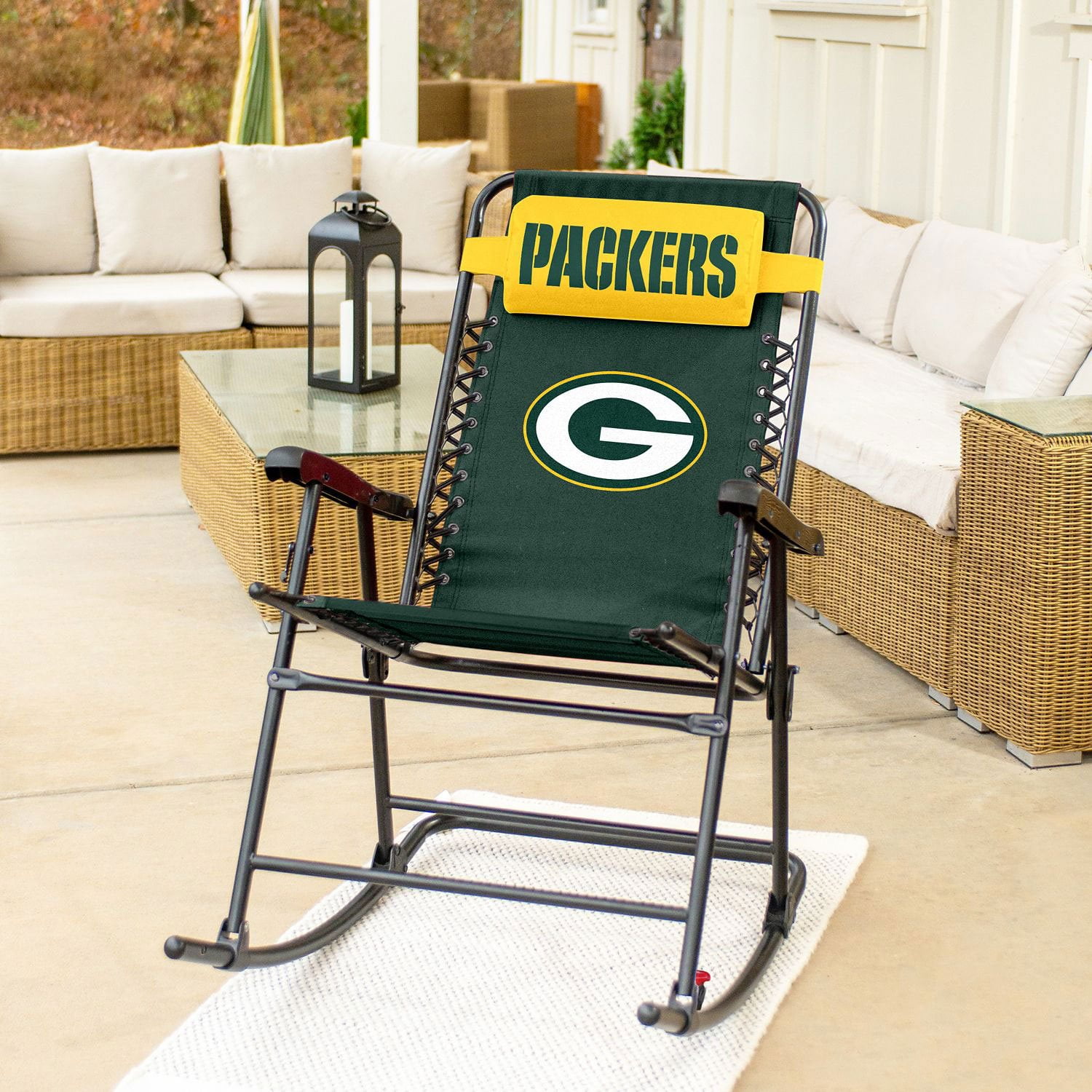 Logo Brands Green Bay Packers Bungee Rocker