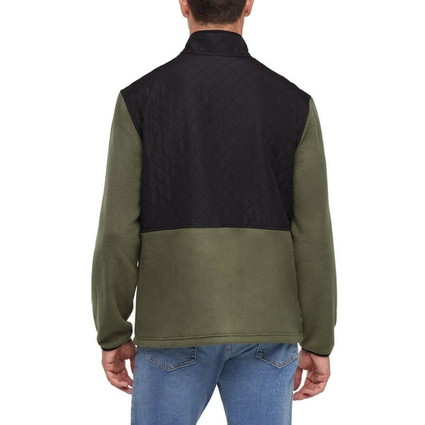 Eddie Bauer Men's Mixed Media Fleece Jacket - Samsclub.com