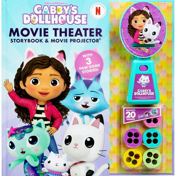 Gabby's Dollhouse Movie Theater Storybook, Hardcover