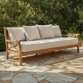 thumbnail image 2 of Cambridge Casual Catalina Teak Deep Seating Daybed with Cushion, 2 of 8