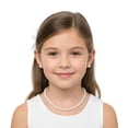 thumbnail image 4 of Children's 12" w/2" Extender 4-4.5mm Cultured Freshwater Pearl Necklace in 14K Gold, 4 of 4