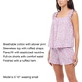 thumbnail image 4 of Gap Women's Ruffle Tank Sleep Set, 4 of 8