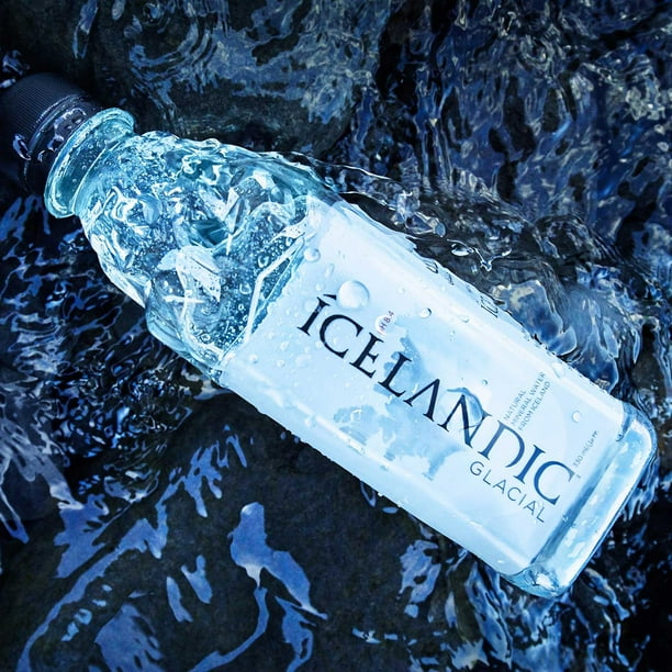 Icelandic Glacial Natural Spring Alkaline Water, 11.1 fl. oz., 30