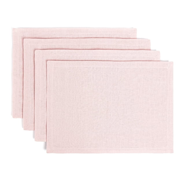 Over&Back Linen Placemats, Set of 4