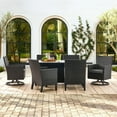 thumbnail image 2 of Member's Mark Olympus Fire Dining Set with Sunbrella Fabric, 7pc, 2 of 6