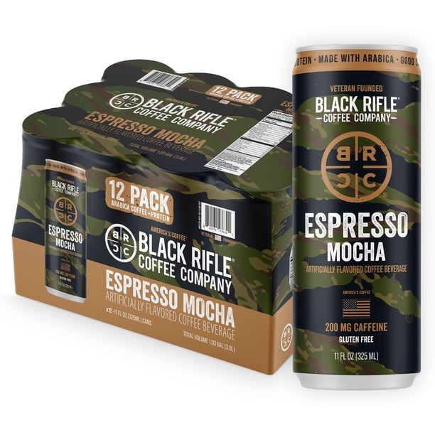 Black Rifle Coffee Company Espresso Mocha, 11 fl. oz., 12 pk