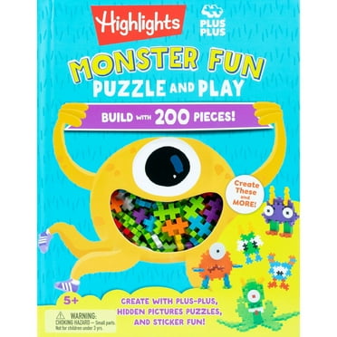 Highlights: Monster Fun Puzzle, Build and Play, Mixed Media